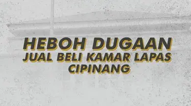 Seorang warga binaan Lapas Kelas I Cipinang, Jakarta Timur membeberkan praktek ilegal jual beli kamar.