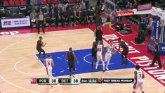 Berita video game recap NBA 2017-2018 antara Detroit Pistons melawan Portland Trail Blazers dengan skor 111-91.