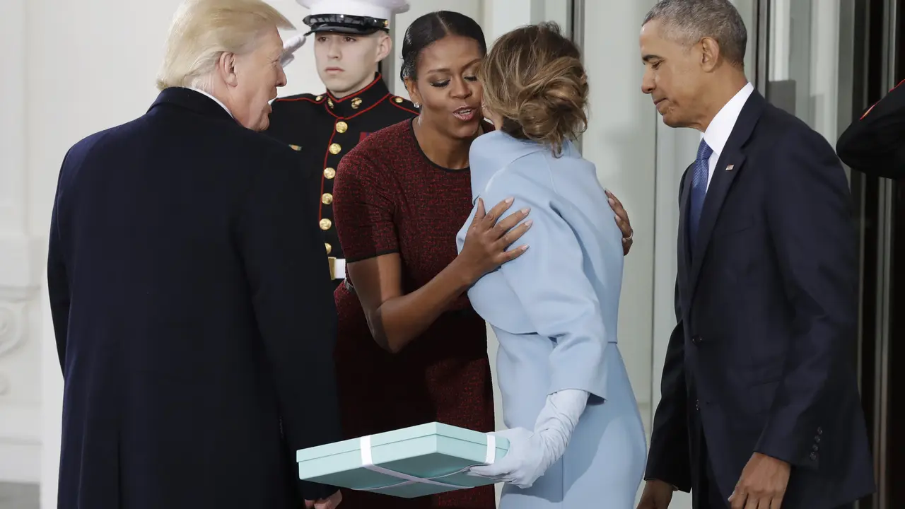 Barack Obama dan Donald Trump