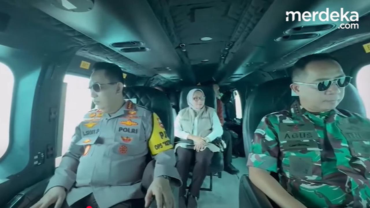 Duet Jenderal Gahar Kapolri Listyo & Panglima TNI Agus di Helikopter, Patroli Cek Jalur Mudik Ditemani Menteri Eks Tangan Kanan Jokowi