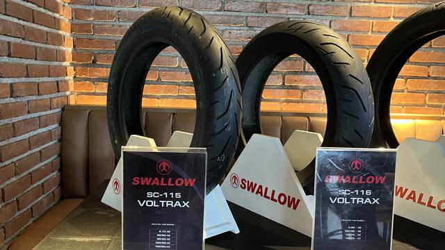 Swallow Voltrax, Ban Motor Listrik dengan Efisiensi Maksimal Dibanderol Mulai Rp179.000