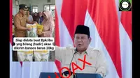 Cek Fakta: Hoaks Pemerintah Bakal Kirim Bansos Beras dan Minyak dengan Bilang Hadir di Facebook