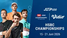 ATP 500: The HSBC Championship 2026 di Vidio. (doc. vidio)