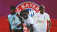 Bayern Munchen - Lucien Agoume, Eduardo Camavinga, Denis Zakaria (Bola.com/Adreanus Titus)