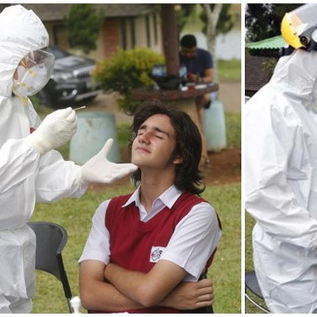 6 Potret Para Pemain Dari Jendela Smp Swab Test Ada Yang Takut Hingga Santai Hot Liputan6 Com