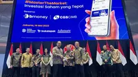 Peluncuran BMoney Saham #MasterTheMarket:Investasi Saham yang Tepat, Selasa, (16/5/2023). (Foto: Liputan6.com/Elga N)