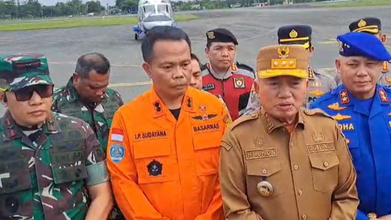 Gubernur Kalsel Muhidin Ikuti Perkembangan Pencarian Helikopter yang Hilang di Tanah Bumbu