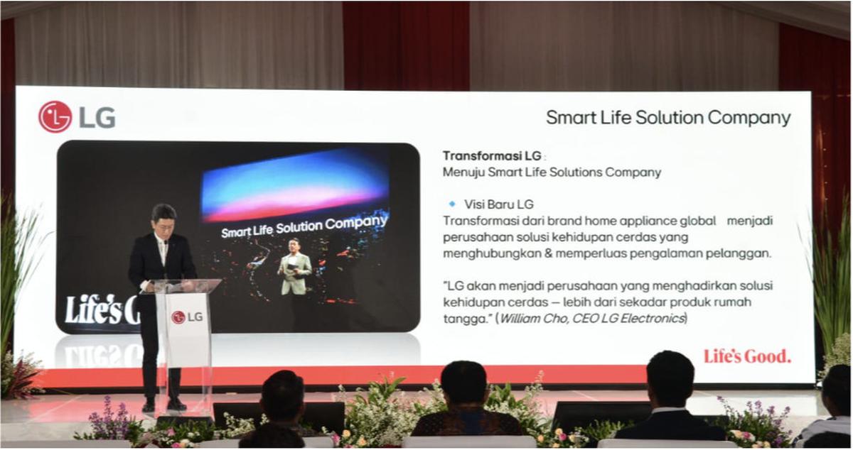 LGE, sebagai Smart Life Solutions Company