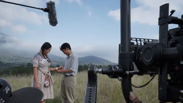 Amanda Manopo berperan di film Kupu-Kupu Kertas (Istimewa)