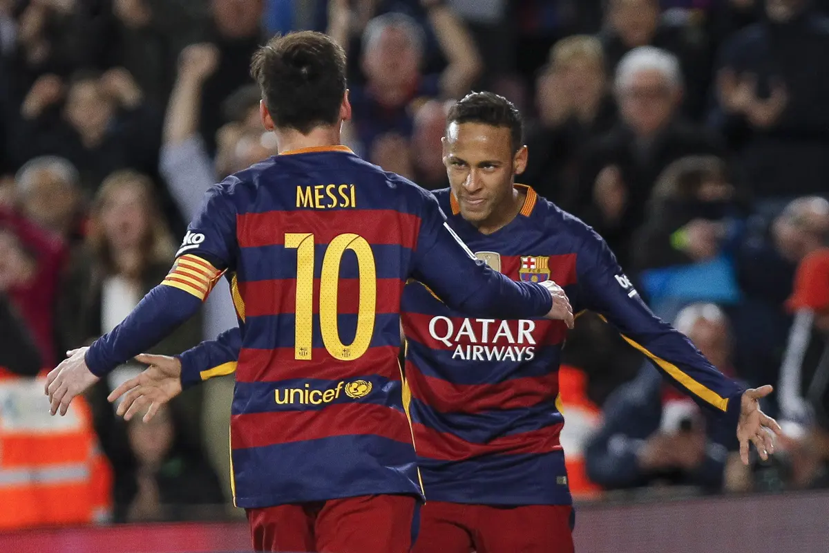 Neymar dan Messi
