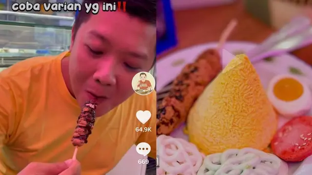 Gelato berbentuk sate hingga nasi tumpeng