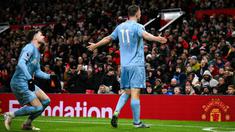 Manchester United (MU) asuhan Ruben Amorim meraih hasil buruk ketika menjamu Nottingham Forest di ajang Liga Inggris 2024/2025 hari Minggu (08/12/2024) dini hari WIB. (AFP/Oli Scarff)