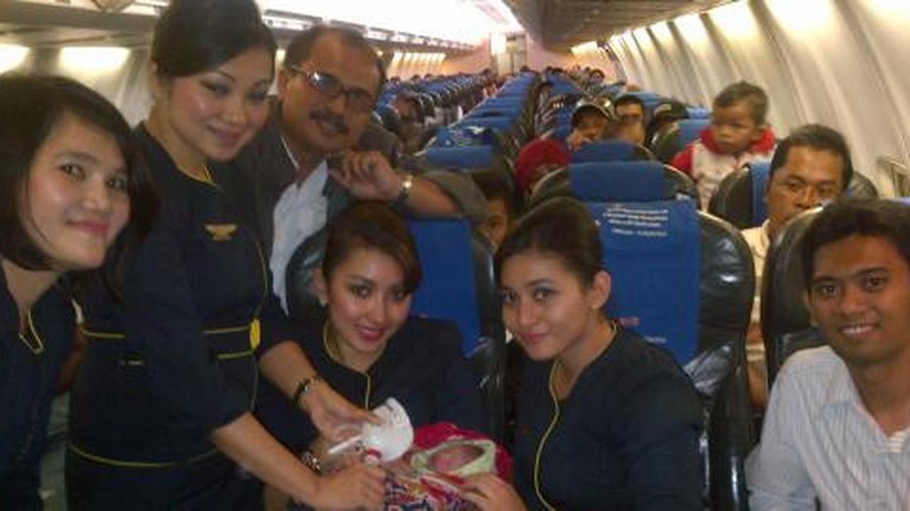 Kisah Sherly dkk jadi pahlawan di kabin pesawat Merpati
