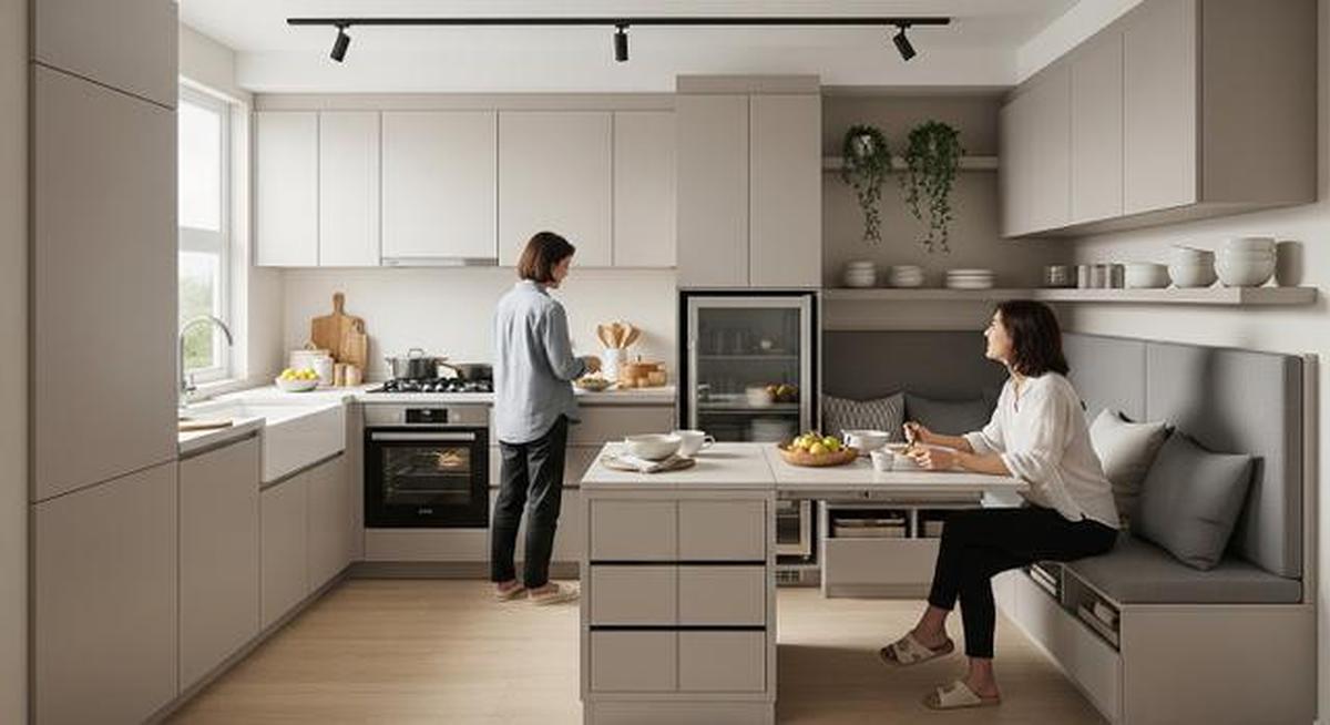 7 Desain Dapur Kecil Tapi Nyaman Dipakai Bersama Mertua, Rapi dan Mudah Dibersihkan