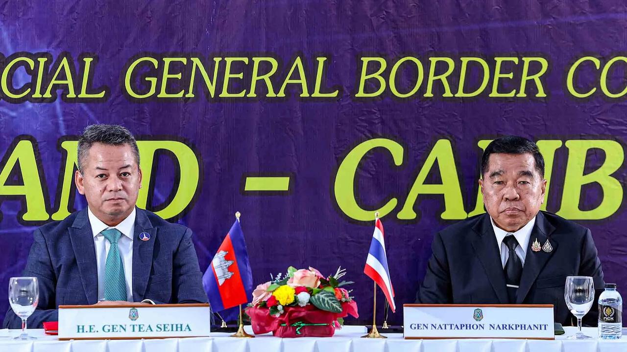 FOTO: Thailand dan Kamboja Sepakati Gencatan Senjata di Perbatasan