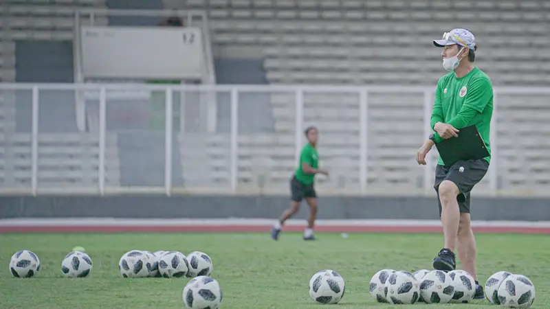 Pelatih Timnas Indonesia U-18, Shin Tae-yong.