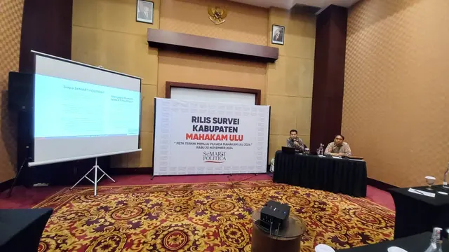Lembaga survei SeMART POLITICA melaporkan persepsi publik terhadap elektabilitas tiga pasangan calon (paslon) yang bertarung di Pilkada Mahakam Ulu (Pilkada Mahulu 2024), Kalimantan Timur (Kaltim).