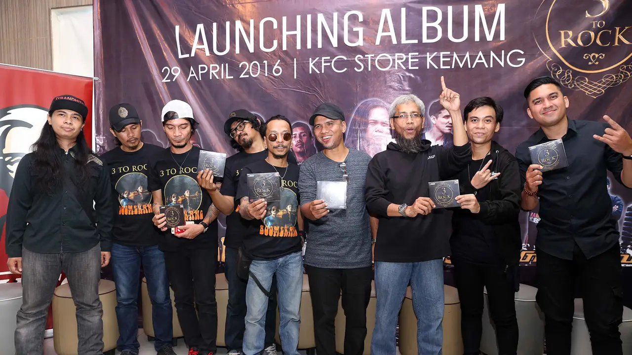 [Bintang] Launching album 3 To Rock
