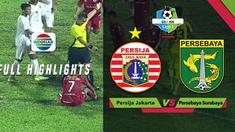 Persija Jakarta ditahan imbang Persebaya Surabaya dalam lanjutan Gojek Liga 1 2018 bersama Bukalapak.