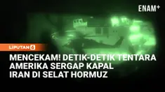 Militer Amerika Serikat dilaporkan menyita kapal kargo berbendera Iran, Touska, setelah dituding mengabaikan peringatan saat mencoba menembus blokade laut di Selat Hormuz. Rekaman yang dirilis Departemen Pertahanan AS menunjukkan helikopter lepas lan...