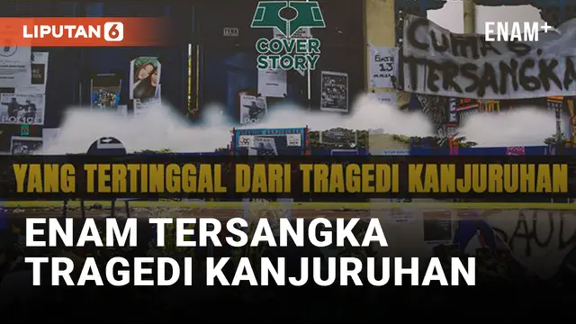 VIDEO: Enam Tersangka Tragedi Kanjuruhan Sudah Ditahan