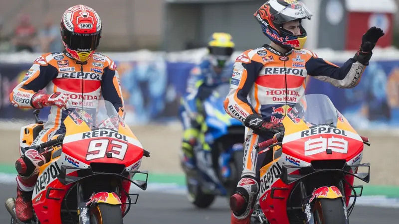 Marc Marquez dan Jorge Lorenzo