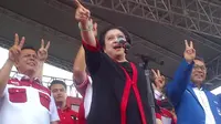 Ketum PDIP Megawati juga meminta Soeryo-Anshar mewujudkan komitmen ideologis Pancasila dan Pola Pembangunan Semesta Berencana.