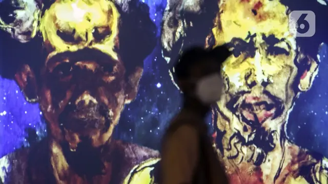 FOTO: Mengunjungi Pameran Proyeksi Video Mapping di Galeri Nasional Indonesia