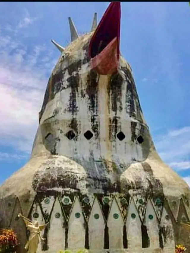 Gereja ayam di pulau Jawa, Indonesia