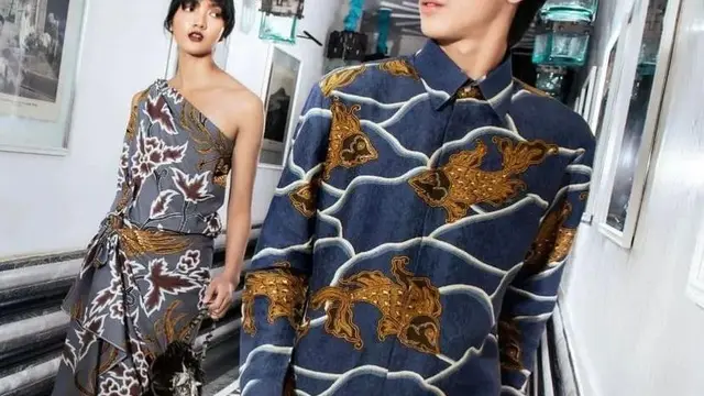 7 Pesona Eddy Meijer Anak Maudy Koesnaedi Jadi Model Kampanye Brand Lokal Kenamaan, Tampil Keren Pakai Kemeja Batik