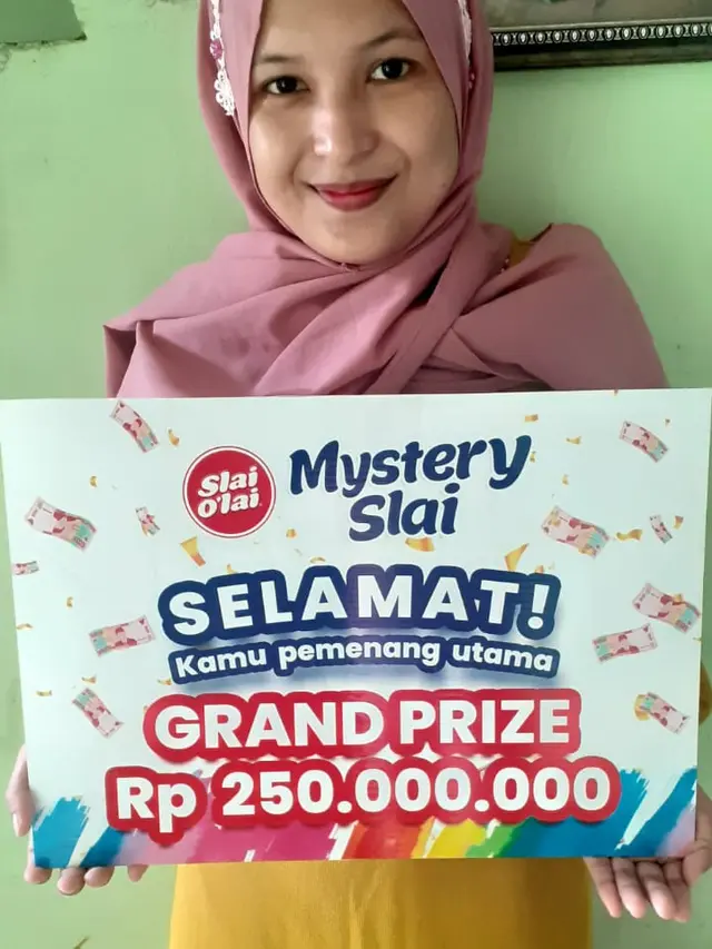 Pemenang Mystery Slai O’lai