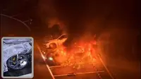Pernah Dapat Nol Bintang, Kini MG5 Terbakar Saat Parkir
