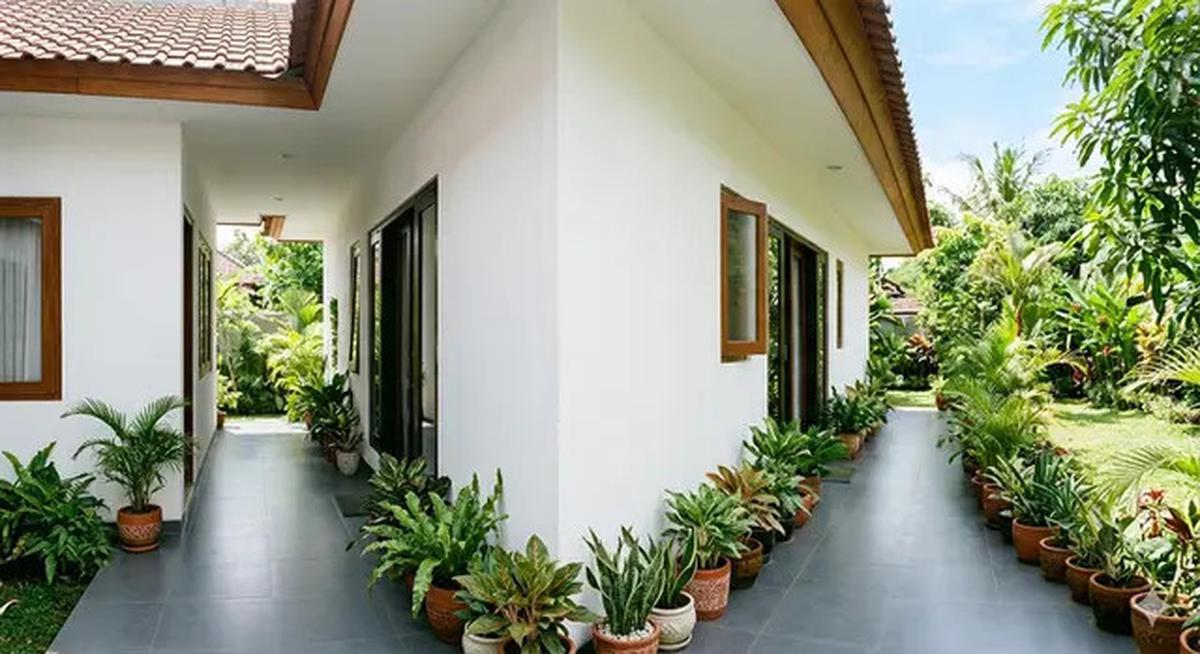 9 Inspirasi Rumah Kecil dengan Lorong Angin: Solusi Hunian Sejuk di Iklim Tropis