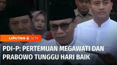 Wacana Pertemuan antara Ketua Umum Partai Gerindra sekaligus Presiden terpilih Prabowo Subianto dengan Ketua Umum PDI Perjuangan, Megawati Soekarnoputri menguat usai lebaran.