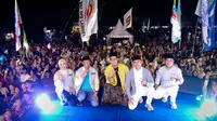 Konser Kebangsaan, Ribuan Warga Tegaskan Pilihan ke Egi-Syaiful di Pilbup Lamsel