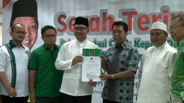 VIDEO: Ridwan Kamil Resmi Terima Mandat PPP