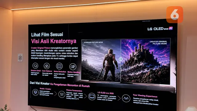 Creator Original Picture Mode di OLED TV