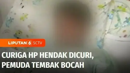 VIDEO: Curiga HP Hendak Dicuri, Pemuda Tembak Bocah di Sleman