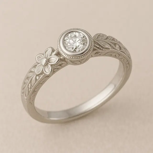Pilih-Pilih Cincin Emas Putih di Bawah Rp2 Jutaan, Gaya Muslimah ala Korea dan Cocok untuk Semua Warna Kulit