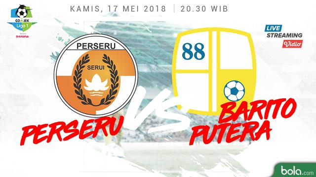 Perseru Serui Vs Barito Putera