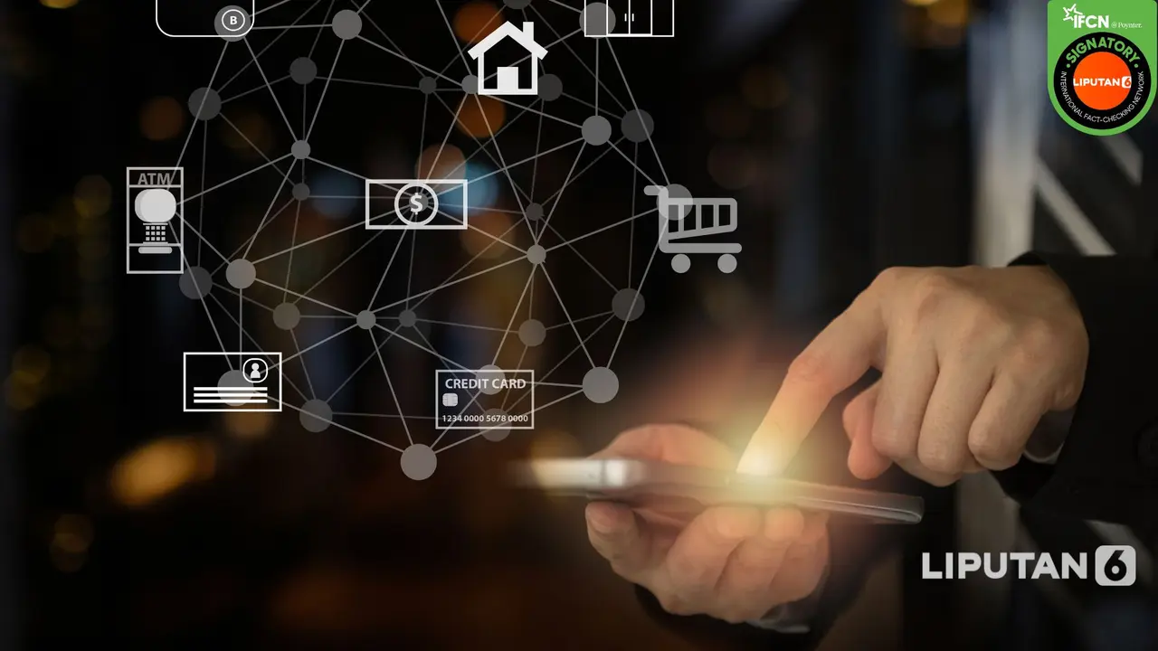Ilustrasi hoaks catut nama bank ternama