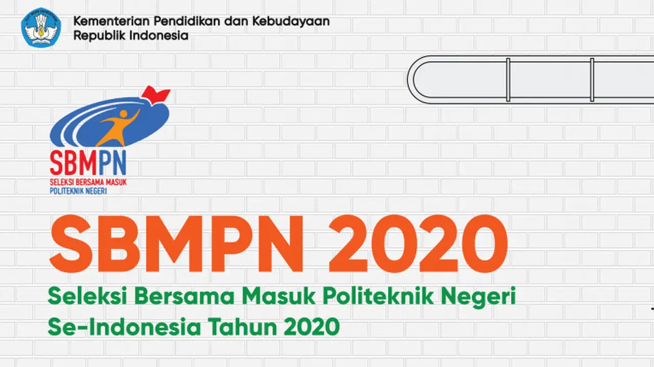 Pendaftaran Seleksi Bersama Masuk Politeknik Negeri (SBMPN) 2020 dibuka.