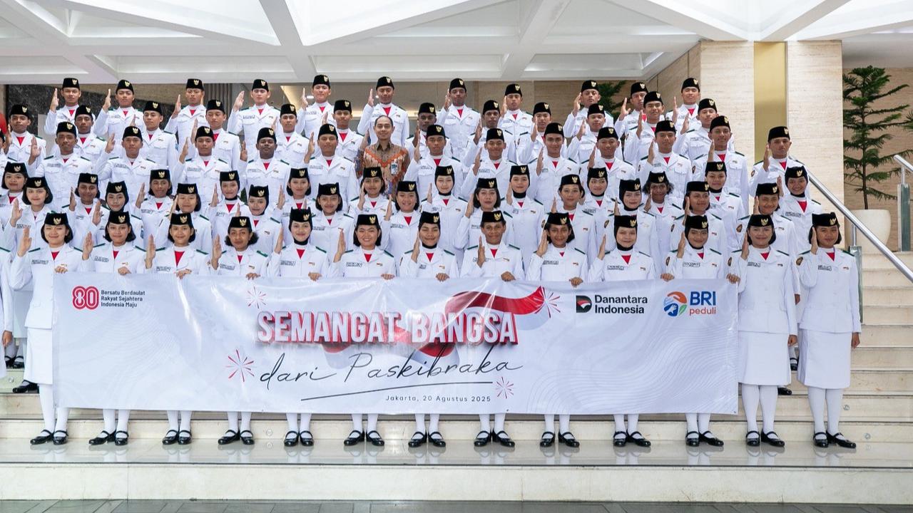 Dukung Semangat Persatuan Bangsa, BRI 15 Tahun Konsisten Apresiasi Paskibraka Nasional