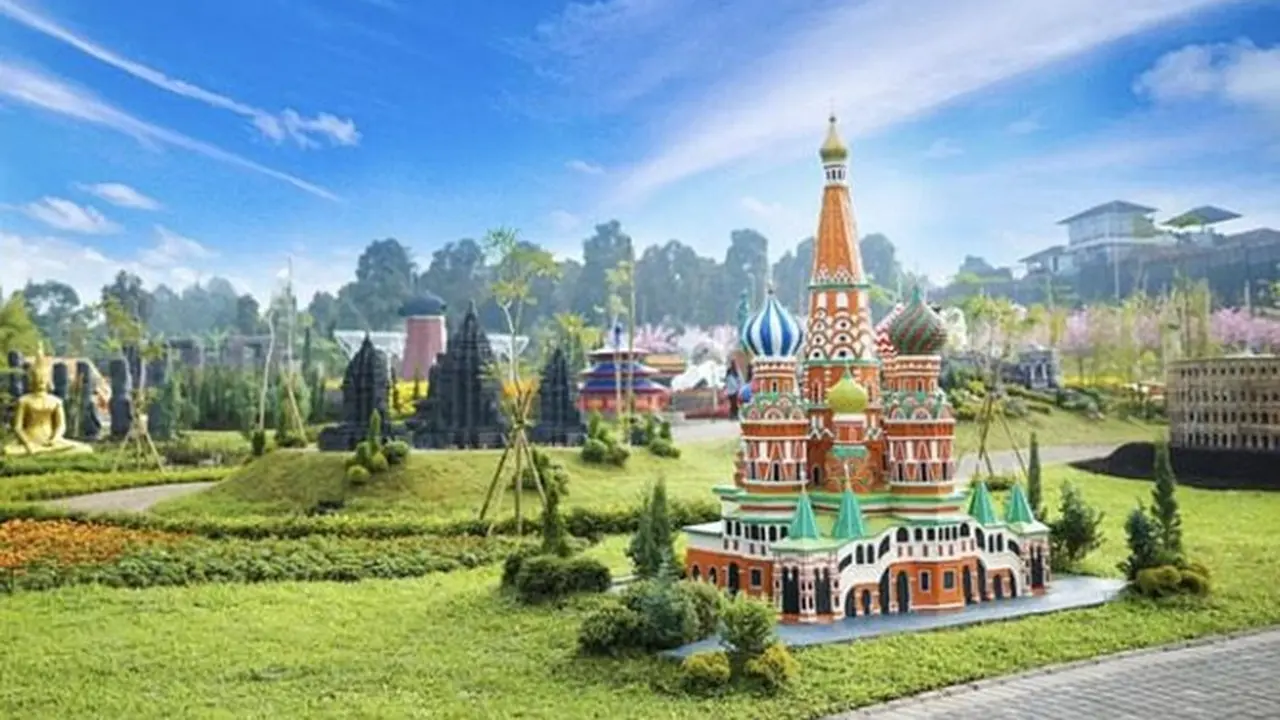 Ilustrasi Destinasi Wisata Bandung