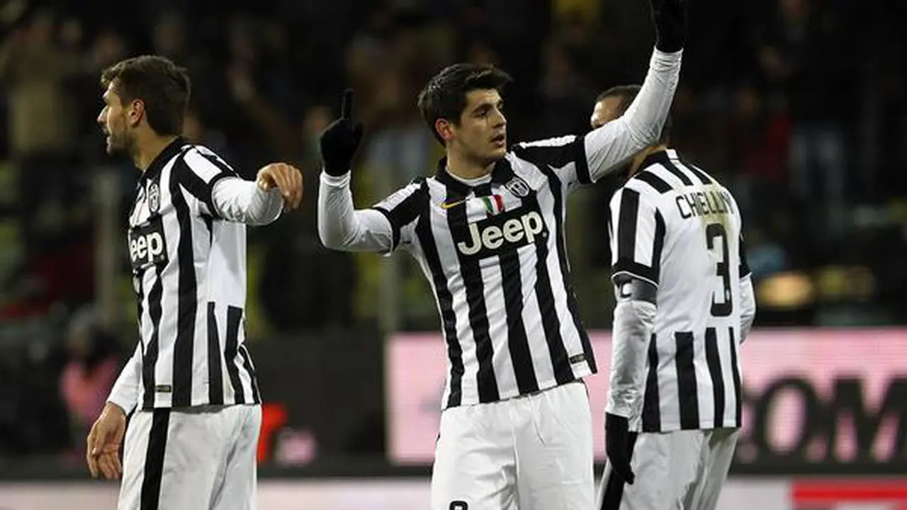 Selebrasi Morata
