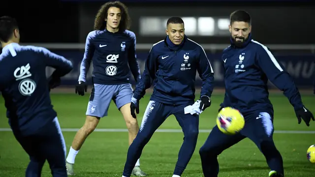 Persiapan Mbappe Cs Jelang Hadapi Moldova dan Albania