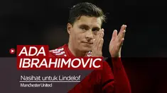 Berita video Zlatan Ibrahimovic memberikan wejangan untuk bek muda Manchester United, Victor Lindelof.