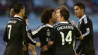 Babak I, Saling Balas Gol, Madrid Ungguli Celta Vigo