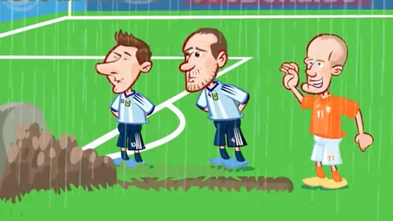 Animasi Argentina Kubur Impian Belanda