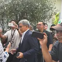 Dikabarkan Jadi Wantimpres, Rocky Gerung Tiba di Istana